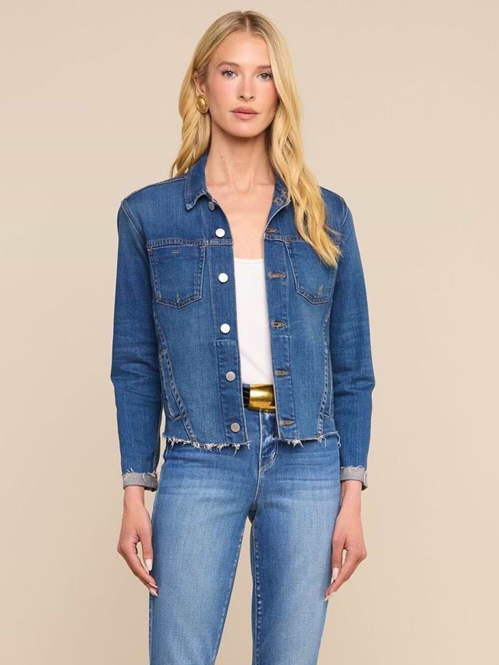 L’AGENCE Janelle Jean Jacket